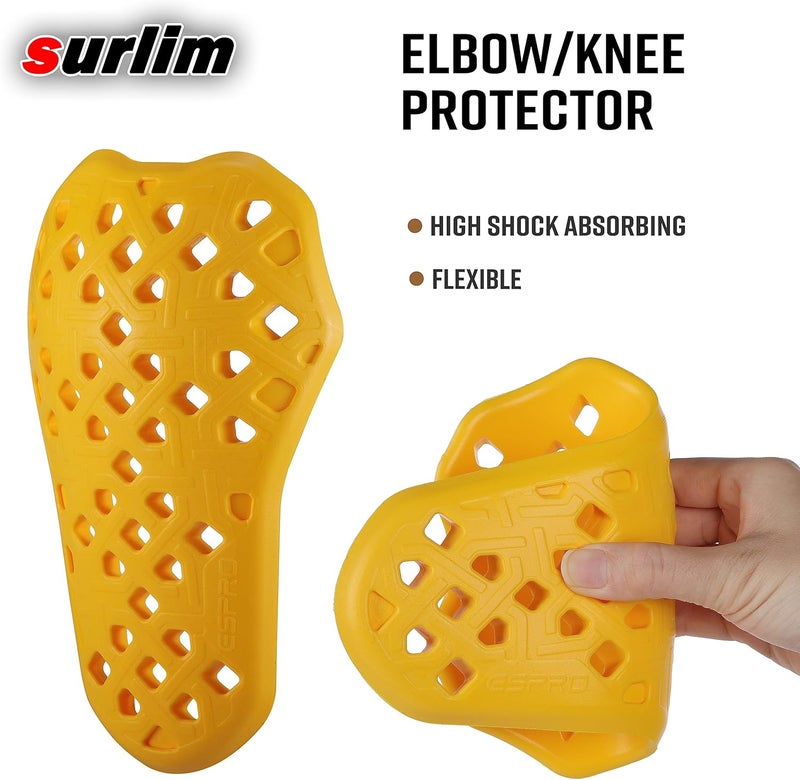 surlim CE Level 2 Motorcycle Armor Motorcycle Protector CE Armor for Motorcycle Jackets Pants Inserts Pads - Image 2